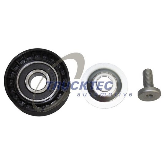 Trucktec Automotive Deflection/Guide Pulley, v-ribbed belt to suit Scania