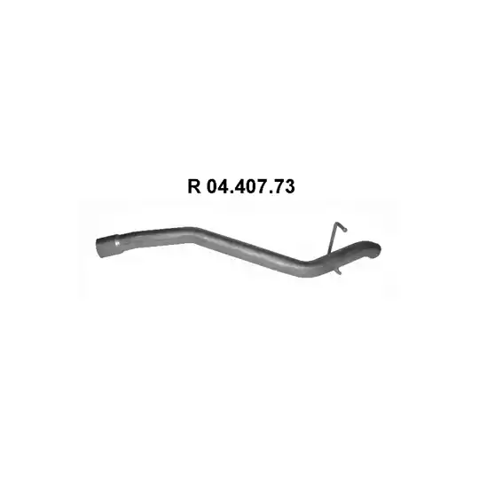 Eberspächer Exhaust pipe to suit Ford