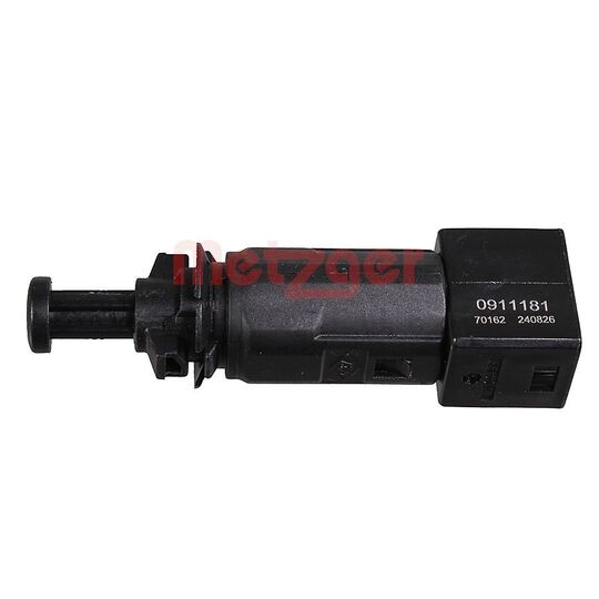 Metzger 0911181 Switch, clutch control (cruise control) to suit Nissan, Renault, Opel