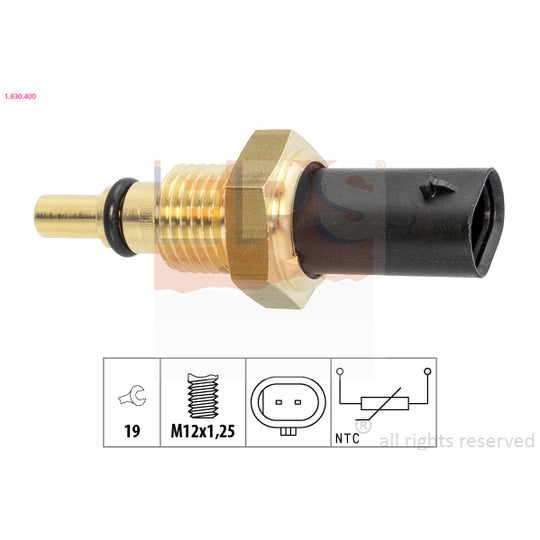 Eps 1.830.400 Sensor, oil temperature to suit Mercedes-Benz