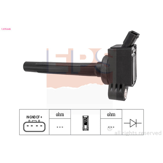 Eps Ignition coil to suit Toyota, Hitachi