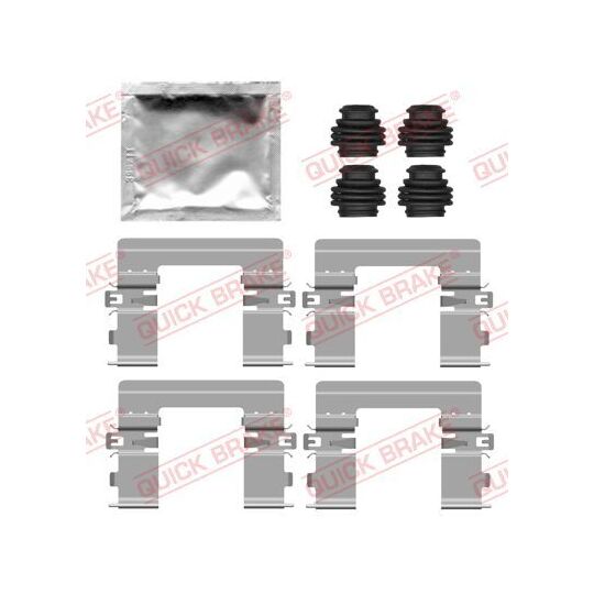 Quick Brake Accessory Kit, disc brake pad