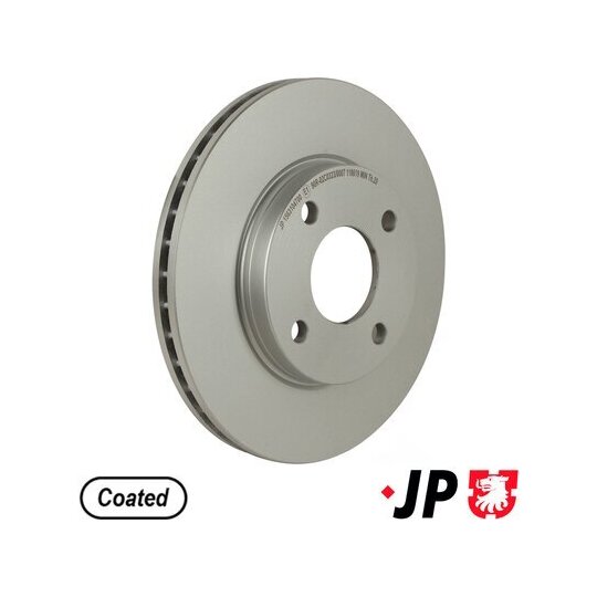 Jp Group 1563104700 Brake Disc to suit Ford, Mazda