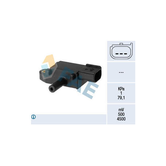 Fae Sensor, exhaust pressure to suit Ford
