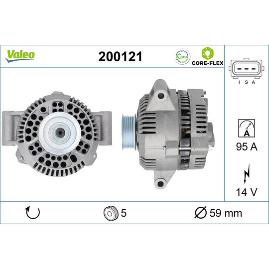 Valeo Alternator to suit Ford