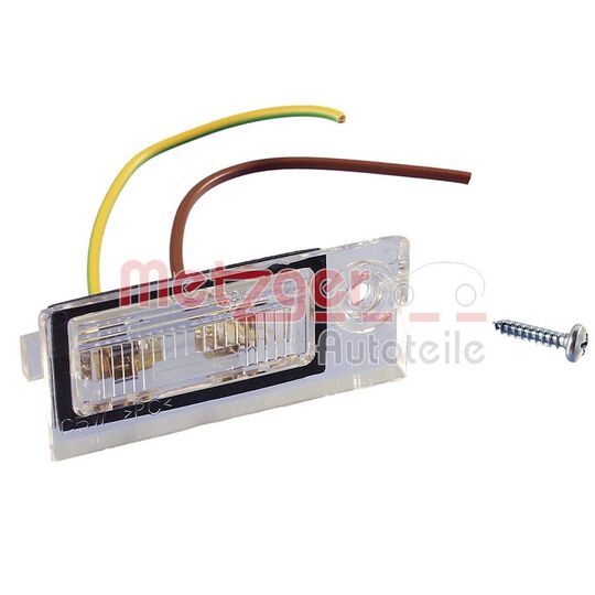 Metzger Licence Plate Light to suit Audi
