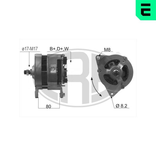 Era Alternator to suit Ford