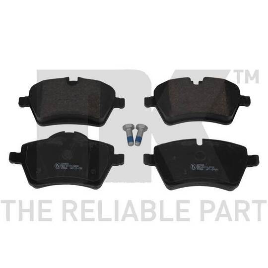 Nk Brake Pad Set, disc brake to suit BMW, Mini
