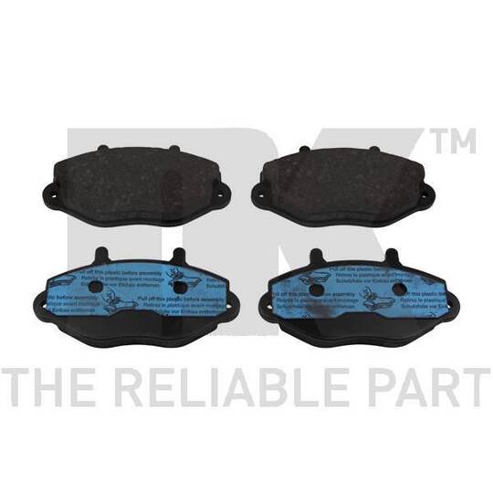 Nk Brake Pad Set, disc brake to suit Ford