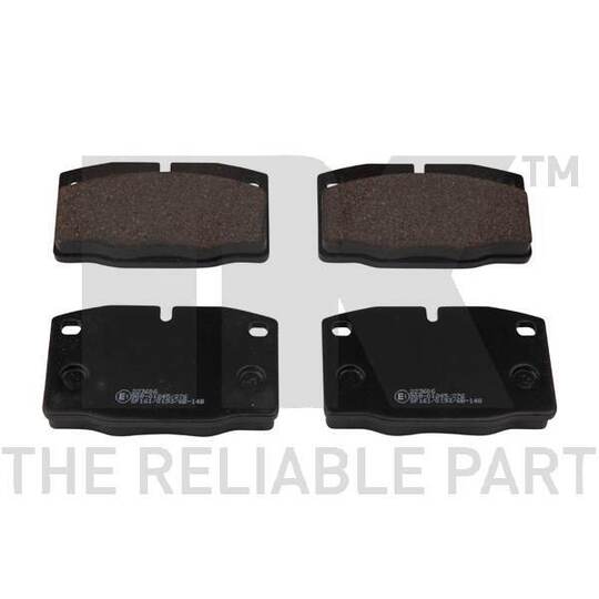 Nk Brake Pad Set, disc brake to suit Opel, Vauxhall