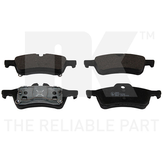 Nk Brake Pad Set, disc brake to suit Mini, Rover