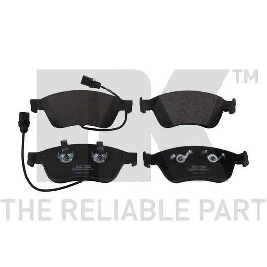 Nk Brake Pad Set, disc brake to suit Audi, VW