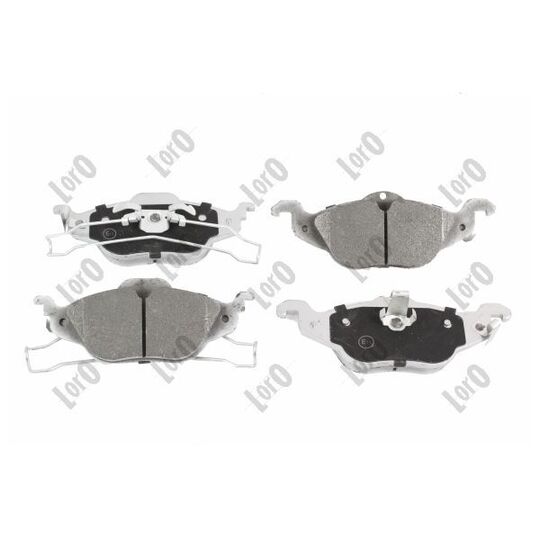 Depo Brake Pad Set, disc brake to suit Opel, Vauxhall