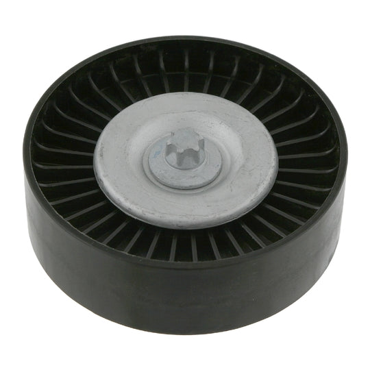 Febi Bilstein Deflection/Guide Pulley, v-ribbed belt to suit Mercedes-Benz, Bugatti