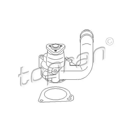 Topran Water pump to suit Ford