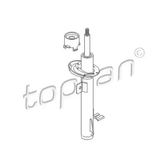 Topran Shock Absorber to suit Ford