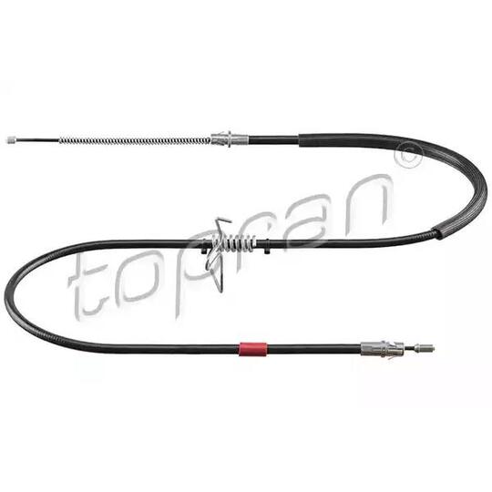 Topran Cable, parking brake to suit Ford