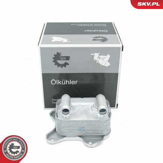 Esen Skv Oil Cooler, engine oil to suit Opel