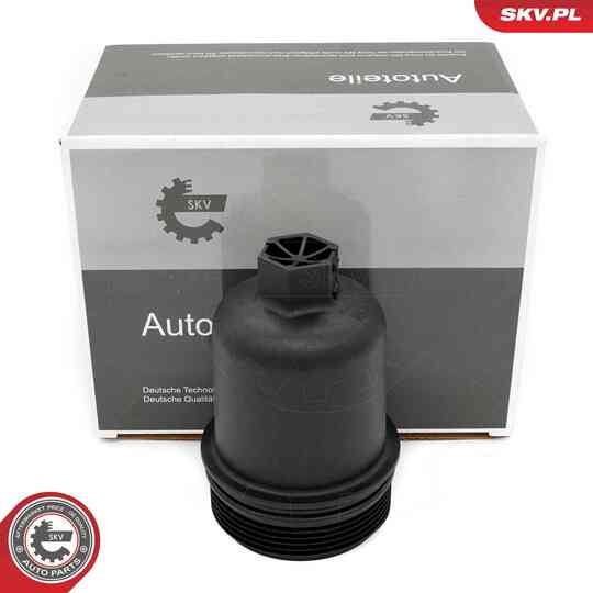Esen Skv Cap, oil filter housing to suit Peugeot, Citroën, Citroën/Peugeot