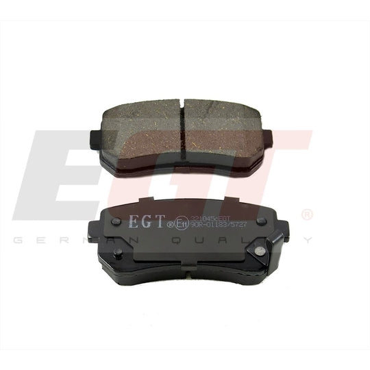Egt Brake Pad Set, disc brake to suit Hyundai, Kia