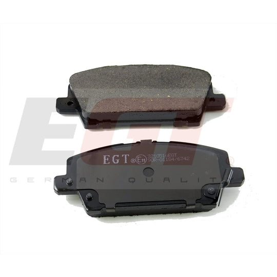 Egt Brake Pad Set, disc brake to suit Honda