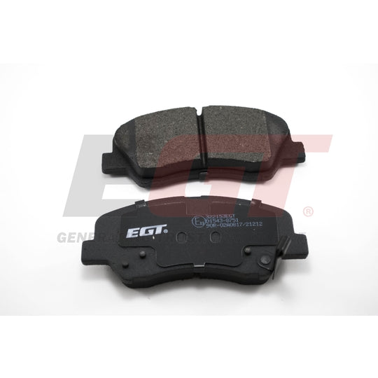 Egt Brake Pad Set, disc brake to suit Hyundai, Kia, Geely