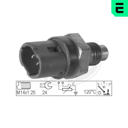Era 330146 Sensor, coolant temperature to suit Renault
