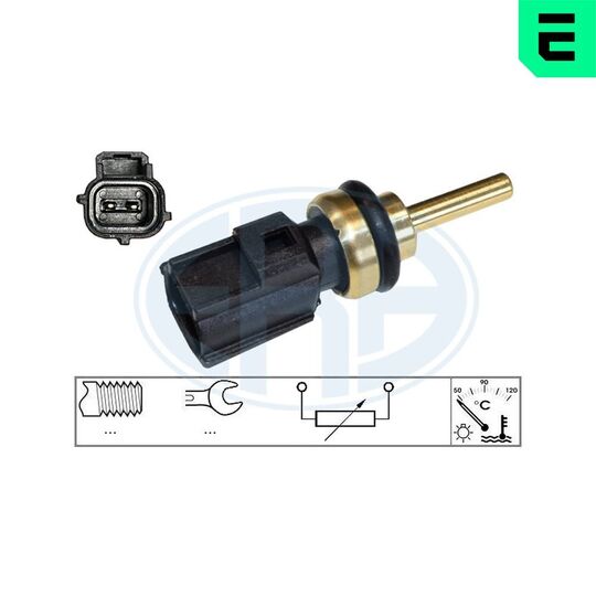 Era 330853 Sensor, coolant temperature to suit Ford, Land Rover, Volvo