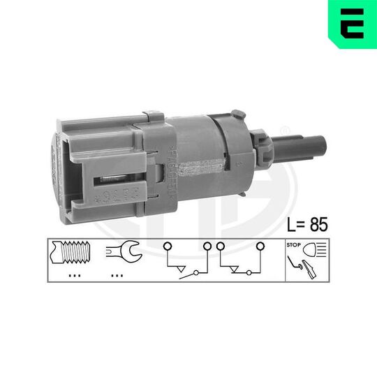 Era 330941 Brake Light Switch to suit Peugeot, Citroën, Citroën/Peugeot