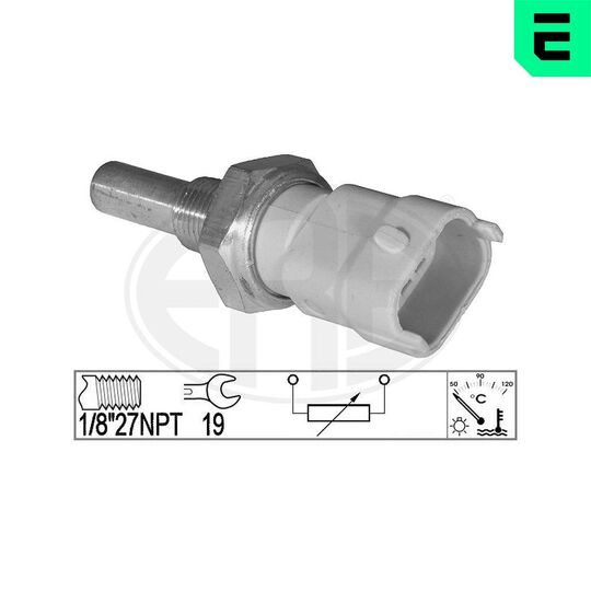 Era 331032 Sensor, coolant temperature to suit Opel