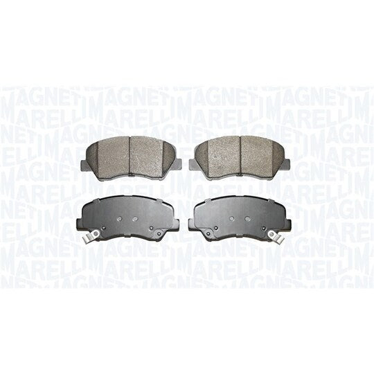 Magneti Marelli Brake Pad Set, disc brake to suit Hyundai, Kia, Geely