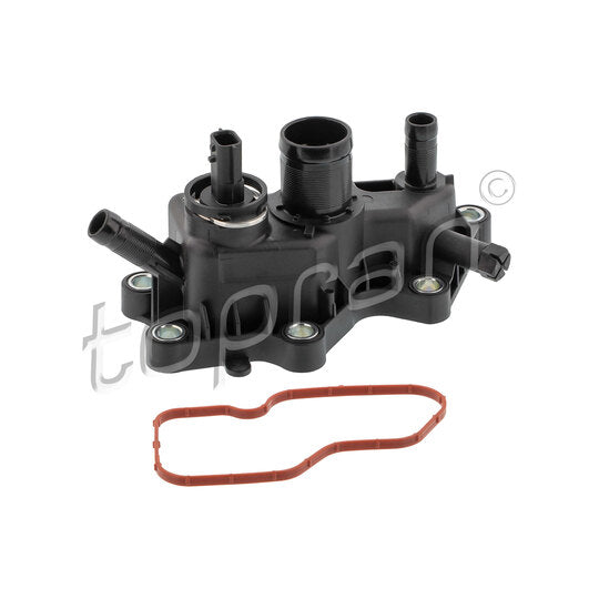 Topran 411 166 Coolant Flange to suit Mercedes-Benz, Nissan, Renault