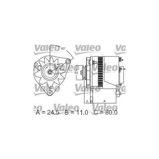 Valeo Alternator to suit Ford