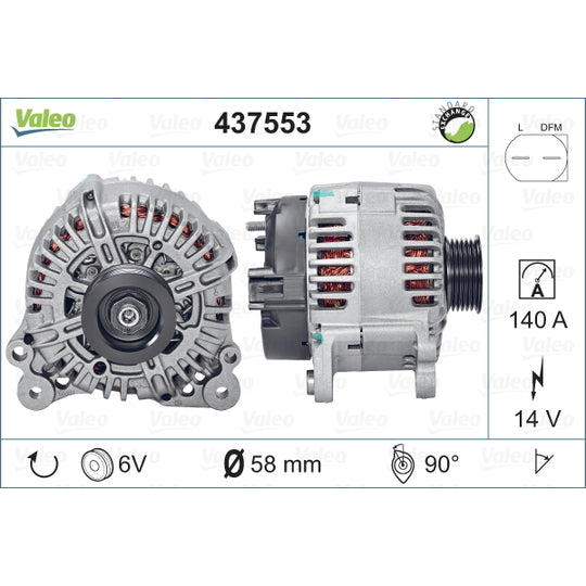 Valeo Alternator to suit Audi, Porsche