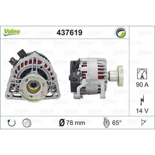 Valeo Alternator to suit Ford