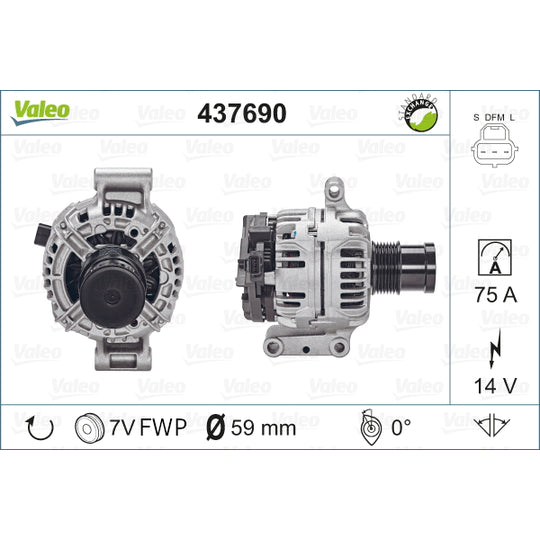 Valeo Alternator to suit Ford