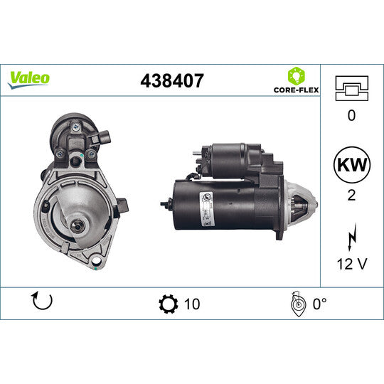 Valeo Starter to suit Ford, Opel, Vauxhall