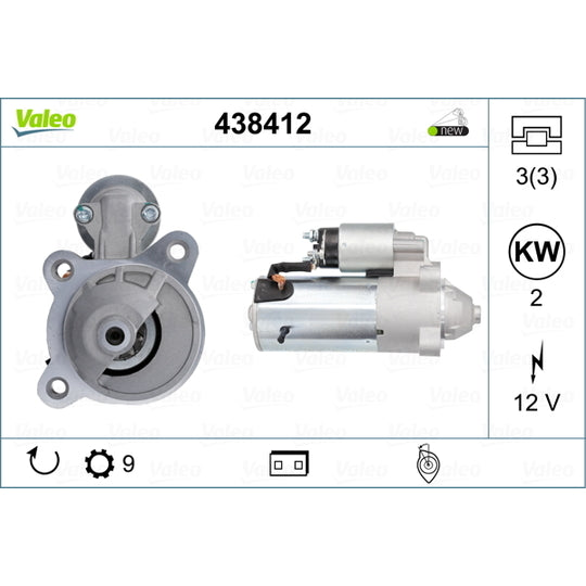Valeo Starter to suit Ford