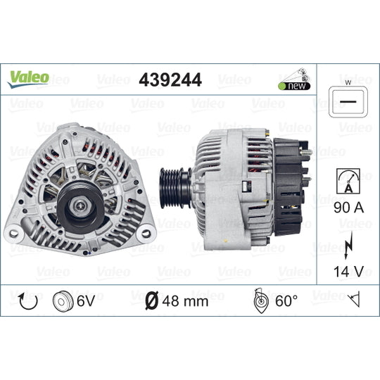 Valeo Alternator to suit Mercedes-Benz