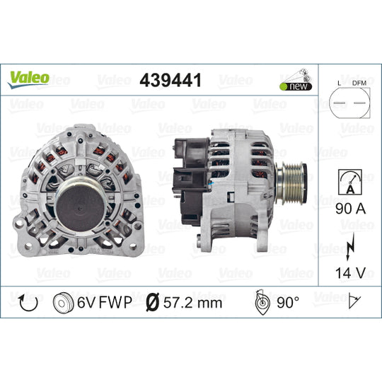 Valeo Alternator to suit Ford, Audi, VW