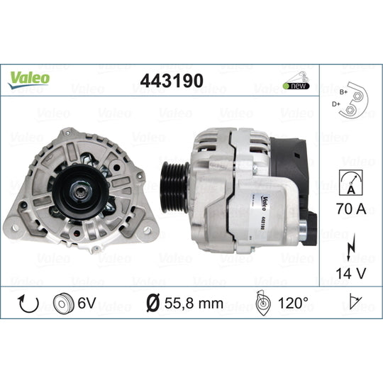 Valeo Alternator to suit Ford