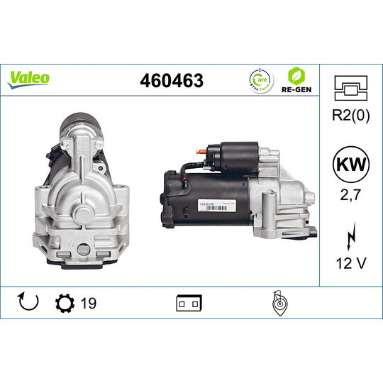 Valeo Starter to suit Ford, Jaguar