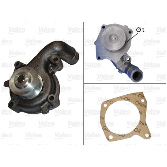 Valeo Water pump to suit Ford, Mazda, Bugatti