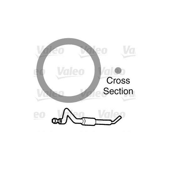 Valeo 509155 Seal, coolant tube to suit Mitsubishi, Mazda, BMW