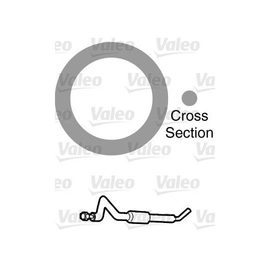 Valeo 509170 Seal, coolant tube to suit Opel, Vauxhall, Alfa Romeo