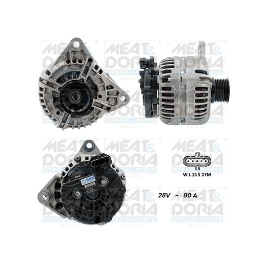 Meat & Doria Alternator to suit Daf