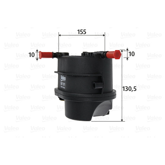 Valeo Fuel filter to suit Toyota, Ford, Peugeot