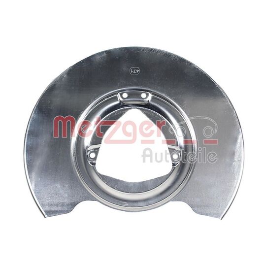 Metzger Splash Panel, brake disc