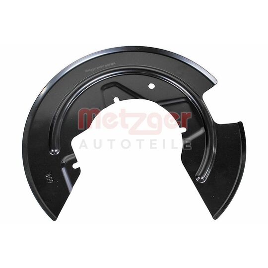 Metzger Splash Panel, brake disc to suit Renault