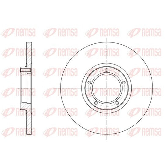 Remsa Brake Disc to suit Ford, VW